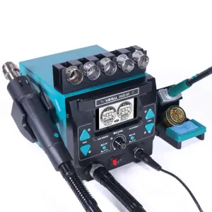 III 1000W High Power Rework Soldering Iron Kit With C245 C210 Compatible 2 in 1 Precision Soldering Station
