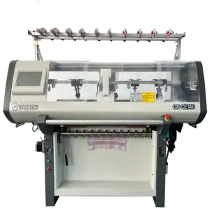 Full Automatic Home Use  Computerized Flat Knitting Machine for T-shirt Collar