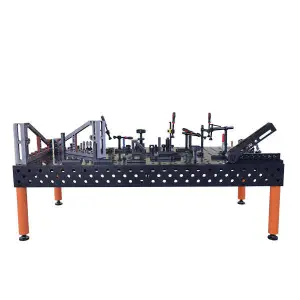 D16/D28 3D Cast Iron and Steel Welding Table with Measuring Scale and Accessories