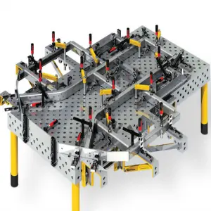 3D CAST Adjustable IRON WELDING TABLE WITH ACCESSORIES WELDING FIXTURE D28 D16