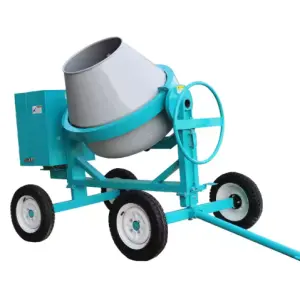 Mobile Concrete Mixing Machine 400L Small Diesel Self Loading Concrete Mixer
