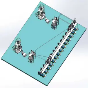 Automatic Batching System PVC Automatic Mixing Pouring Station