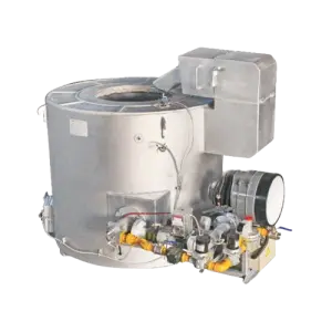 Melting Furnace Burner Crucible Melting Furnace for Aluminum Alloy Die Casting Machine