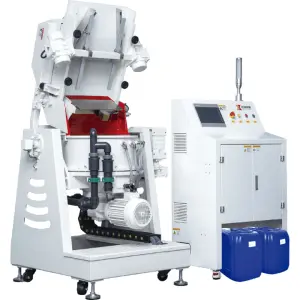 High-Efficiency Automated Metal Surface Processing Machine Automatic Eddy Current Grinding Polishing Core Motor Engine Bearing