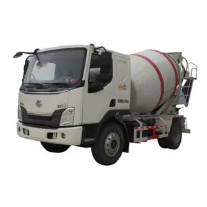 Concrete 4 Wheeler Trucks Boom Pump 4x2 Mixer Truck