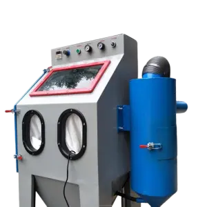 Mini Sandblasting Cabinet Sand Blasting Machine Rust Remover Sandblast Sandblater Film