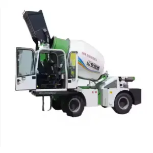 Self Loading Mobile Concrete Mixe/Rconcrete Mixer Pump/Concrete Mixer With Pump LUZUN JBC30