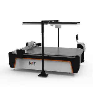 ZXT CNC Flatbed Natural Leather Car Seat Cover Making Machine