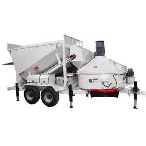 SDDOM Batching Plant Mobile Ready Mix Concrete Batch Plant