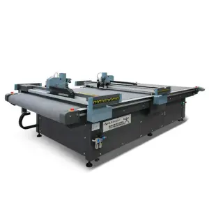Automatic Mass Production CNC Knife Leather Cutting Machine