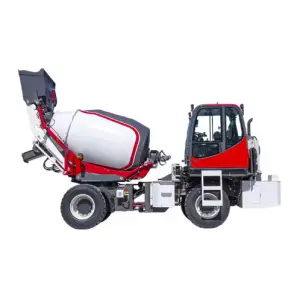 0.65 Cubic Meters Concrete Mixer Truck Diesel Engine Self-Loading Concrete Mixer Truck