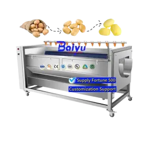 Baiyu Fruit & Vegetable Peeling Machine Irish Potato Peeling Device
