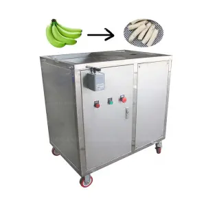 High Productivity Fresh Fruit & Vegetable Green Plantain Banana Peeler Processing Peeling Machine