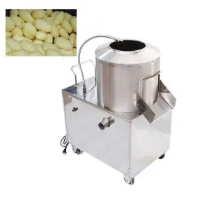 Industrial Fruit Vegetable Skin Peeler Stainless Steel Lotus Root Carrot Potato Peeling Machine