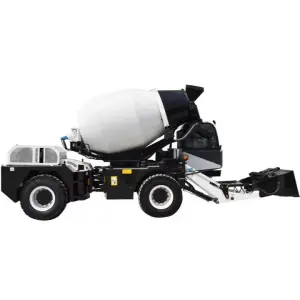 3m3 Self Loading Mobile Concrete Mixer Trucks HY350 for Construction
