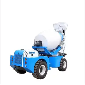 3.5cbm Self Loading Small Mobile Concrete Mixers Truck Machine