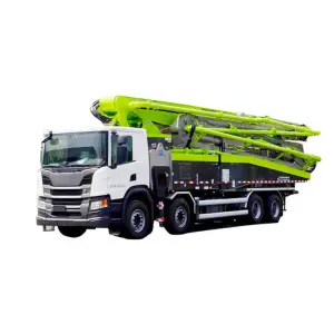 Construction Use Mobile Concrete Mixer With Pump From  Good  52X-6RZ