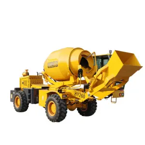 HONGYUAN 5.5M3 Mini Self-Loading Concrete Mixer Car HY550