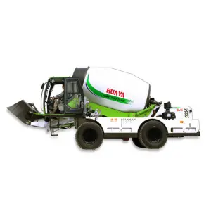HUAYA 2 Cbm diesel Cement Mixer Machine Pouring