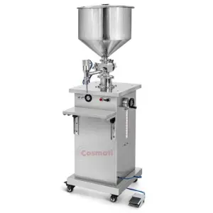 Cosmetic Small Dose Bottle Filler Face Cream Hair Wax Lipgloss Eyeliner Mascara Nail Polish Serum Oil Filling Machine