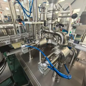 Automatic Filler Vials 10ml Small Bottle Lip Gloss Perfume Nail Gel Polish Filling Machine Assembly Line