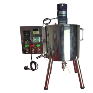 Small Thick Liquid Cream Cosmetics Lip Gloss with Heating Stirring Lipstick Filling Machine Cream Filling