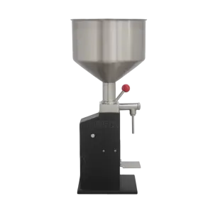HZPK A03 Lip Gloss Filling Machine Manual Cosmetic Liquid Piston 5-50ml 1000BPH,200BPH 304SS 10L