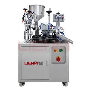 Semi Automatic Tube Filling and Sealing Machine Lip Gloss Tube Plastic Tube Filling Machine