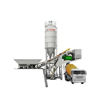 XAP83 Concrete Machinery Mobile Ready Cement Concrete Mixing Batching Plant