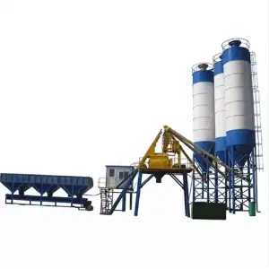 Hongda HZST120 Mobile Concrete Mixing Plant 120m³/h Production Line
