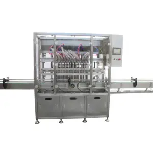 HZGG Automatic Desktop CNC Liquid Oil Filling Machine With Conveyor Beverage Milk Perfume Filling Machine Water Filler