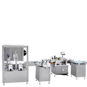 Automatic 10ml 100ml Liquid Spray Bottle Filling Capping Machine Cosmetic Perfume Bottle Filling Packing Machine
