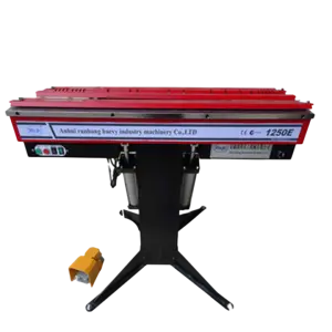 RB1250 Magnetic Manual Bending Folding Machine Pneumatic Metal Plate Folding Machine