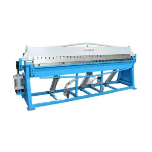 TDF Pneumatic Type Metal Sheet Folding Machine 2mm Thickness Aluminum Plate Edge Folding Forming Bender