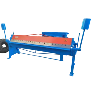 1.2x3000mm Manual Sheet Folding Machine Bending Folding Machine