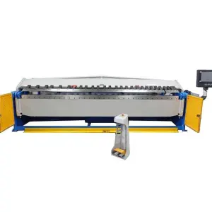 Automatic Hydraulic Folding Machine 14gauge 144inch PBR and R Panel Trims Sheet Metal Folders and Brakes