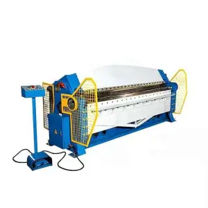 Iron Plate Hand Operation Bending Machine Plegadora hyudraulic folder model W62Y-4x3100