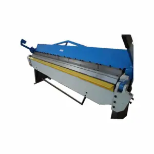 Aluminium Plate Folding Sheet Bending Machine 1.2mm 1.5mm 2mm Manual Steel