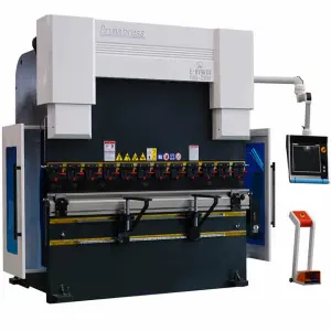 WC67K 30T1600 Metal Hydraulic Folding Machine Thin Aluminum Sheet Automatic Bending Machine