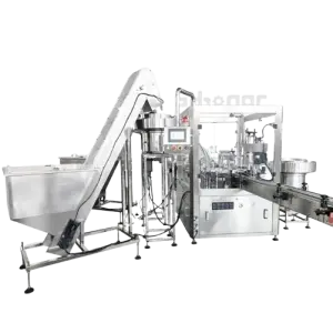 Automatic Full-Automatic Filling Capping Machine for Liquid Spray Perfume for Beverage Vial for Vacuum Bottle Crimping Perfume