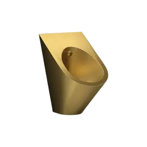 Black 304 Stainless Steel Urinal Commercial Men Adult Urinal Bathroom Sensor Toilet Male Sanitary Ware Pub Toilet Brushed Gold