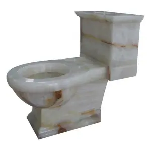 White Onyx Flush Water Tank Toilet Wc Cistern Toilets