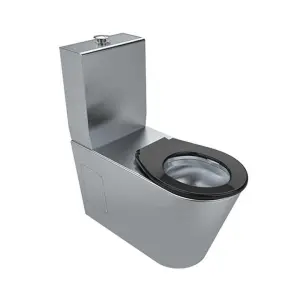 Wall Mount Stainless Steel Toilet Water-saving One-piece Toilet