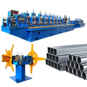 Steel Pipe Mill Iron Welding Pipe Making Machinery