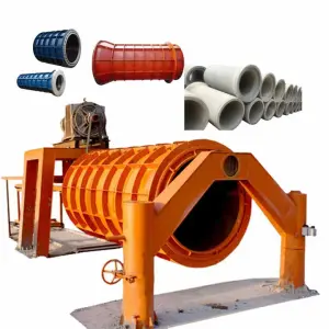 Reinforced Highway Culvert Pipe Making Machine Centrifugal Concrete Pipe Machine Concrete Drain Pipe Making Machine
