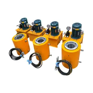Post Tension Steel Strand Prestressing Hollow Hydraulic Jack Cylinder