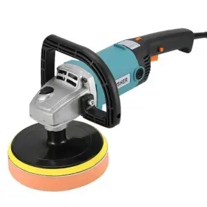 1400W 6-Speed Rotary Electric Orbital Car Polisher Marble Tile Floor Waxing&Glazing Tool Set Multifunctional Polishing Machine