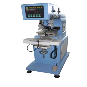 Two-color Independent Head Pad Printing Machine Coat Hanger Pad Printer