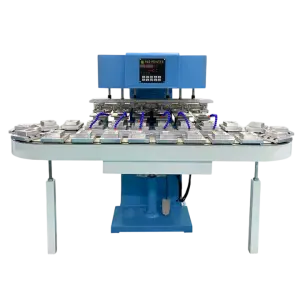 6 Color Rotary Golf Ball logo Printer Lego Pad Printers Toy Pad Printing Machine