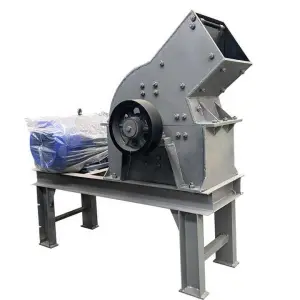 Durable Mini Hammer Crusher Machine PC400*300 Stable Hammer Head for Salt Stone Crushing Featuring Core Components Motor Bearing